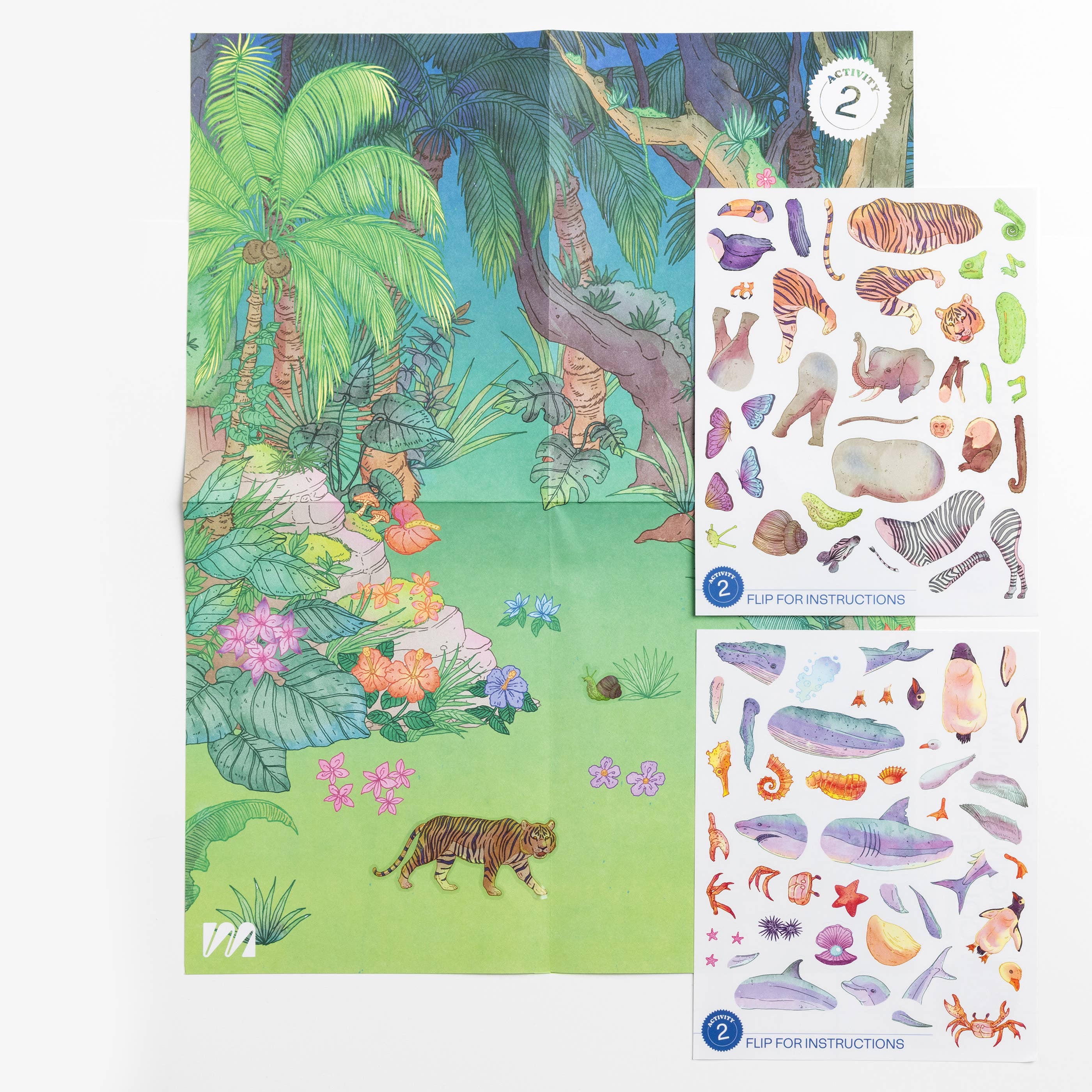 VOL ⑦ — ANIMAL Sticker Based Art Pack