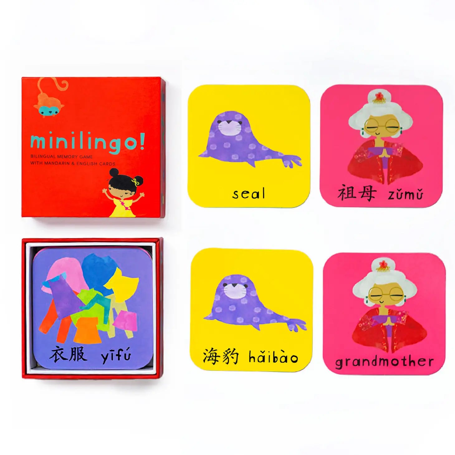 Mandarin/English Bilingual Flashcards